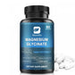 Beworths Magnesium Glycinate Pills - Chelated Magnesium Bisglycinate with BioPerine - Support Stress, Bones, Muscle & Relaxation Supplement,60 Capsules