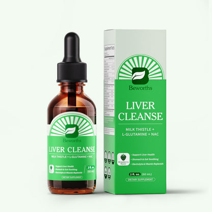 Liver Cleanse Detox & Repair Liquid Drops - 2 Fl Oz