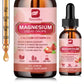 Magnesium Liquid Drop, Magnesium Glycinate Supplement Complex with Magnesium Taurate, Citrate, Support Relaxation, Energy, Mood, Sleep, 2 fl oz
