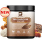 Mushroom Coffee - Organic Instant Coffee Mix with Reishi, Cordyceps, Chaga & Turkey Tail Mushrooms - Mushroom Coffee Powder for Energy & Focus, 70g/2.5oz