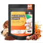 Mushroom Coffee, 10 Mushrooms Instant Coffee Powder - Lion's Mane, Reishi, Chaga, Cordyceps, Turkey Tail, Shiitake, Ashwagandha, Vitamin B12 / B6, Arabica Coffe for Immune Boost, Focus & Gut Health