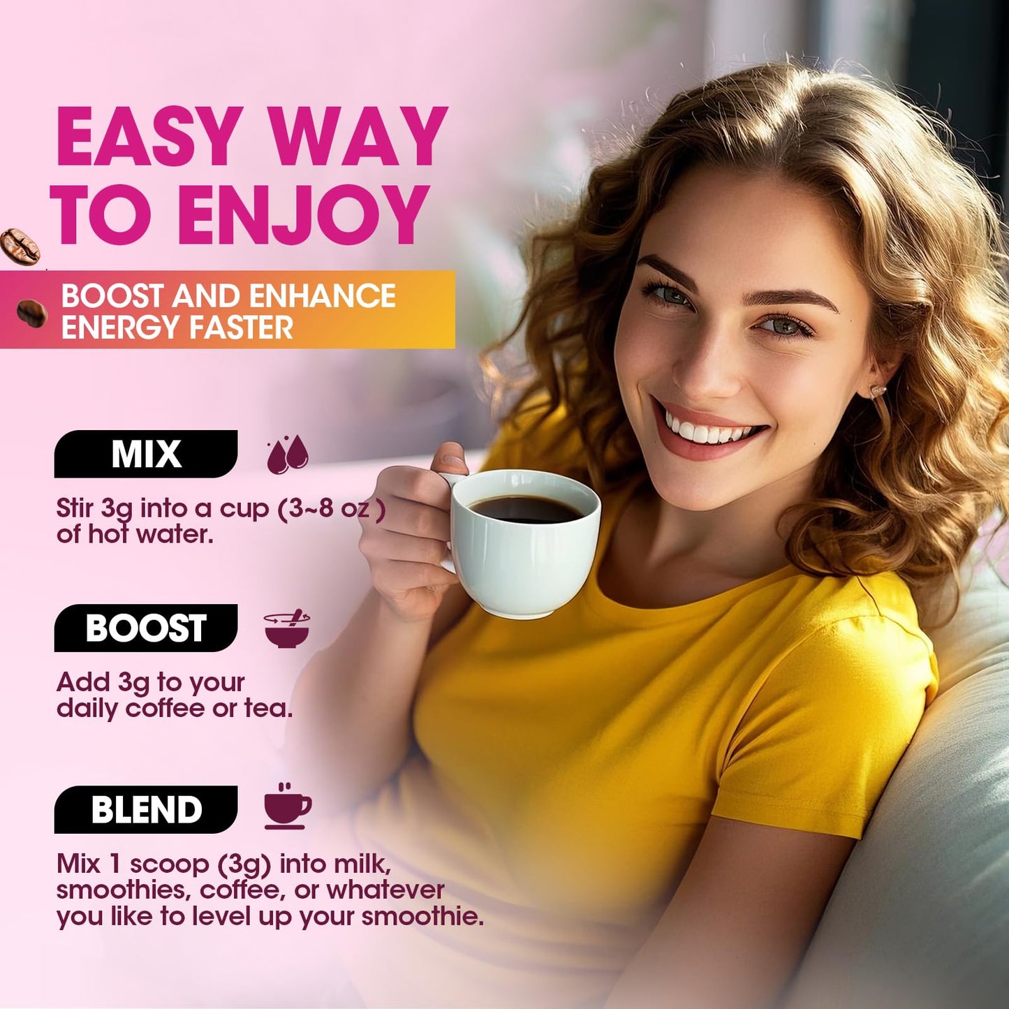 B BEWORTHS Mushroom Coffee Powder