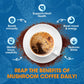 B BEWORTHS Mushroom Coffee Dietary fiber Prebiotics Mixed Arabica Instant Coffee