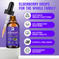 Black Elderberry Liquid Drop Zinc Quercetin Supplements