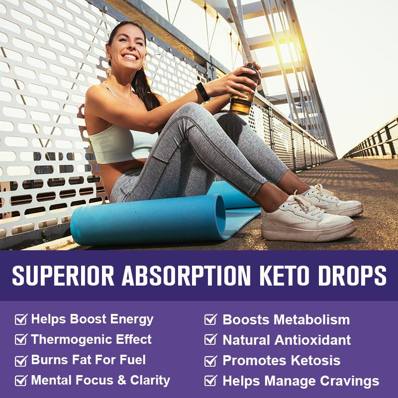 Keto Diet Drops Liquid Supplement