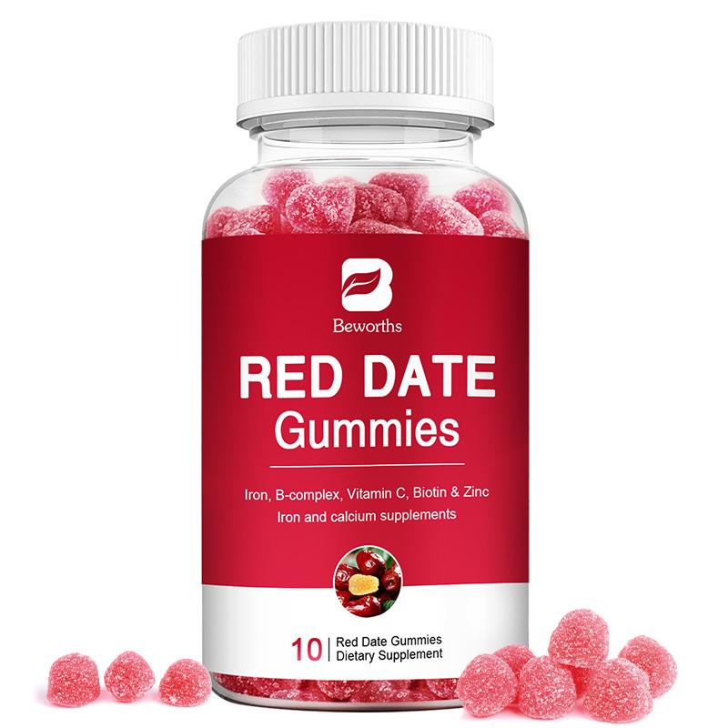 Red Date Gummies with Vitamin C and Zinc & B Complex