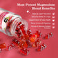Magnesium Glycinate Gummies Supplement Complex with Potassium, Calcium, Coenzyme Q10, Vitamin, Magnesium Malate Citrate Support Heart, Muscle, Energy Boost