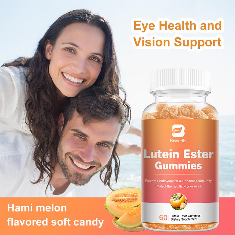 BEWORTHS Lutein Ester Gummies for Women and Men
