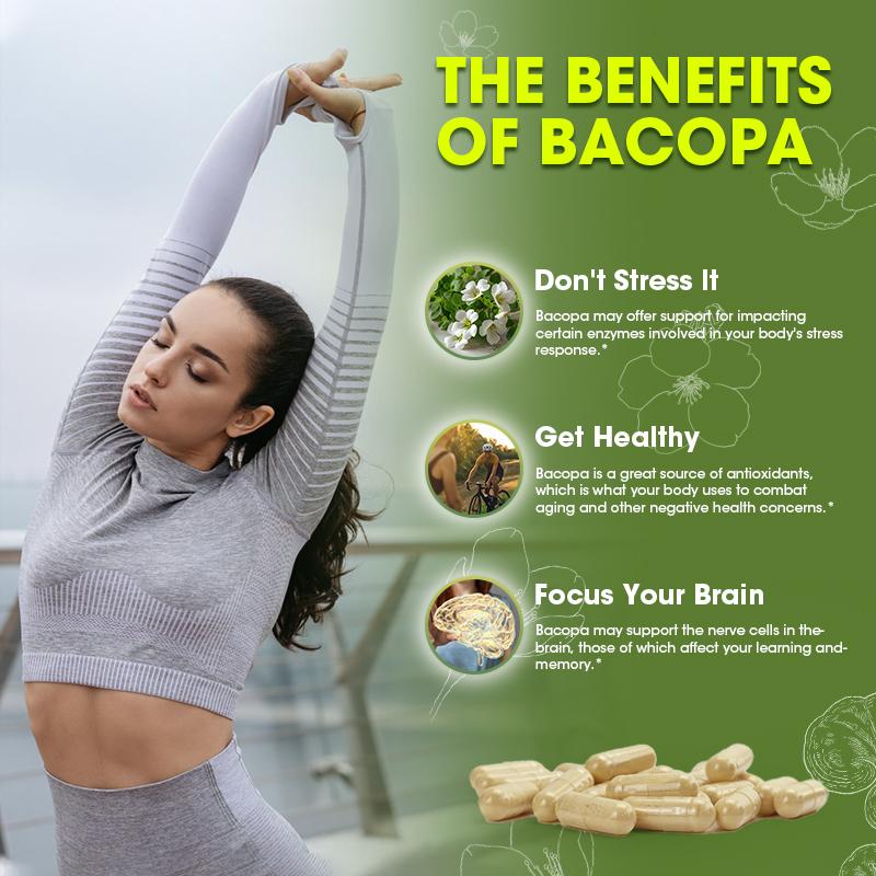 Mga Kapsul ng Bacopa Monnieri