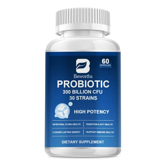 Probiotic Capsules 300 Billion CFU 30 Strains