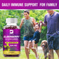 B BEWORTHS Black Elderberry Gummies & Sea Moss Gummy, Sambucus Elderberry Vitamins Supplements with Vitamin C, D3 and Zinc, Thyroid & Immune Support Supplement for Kids & Adults