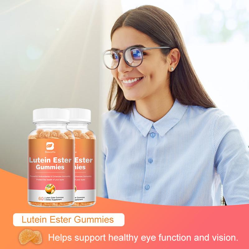 BEWORTHS Lutein Ester Gummies for Women and Men