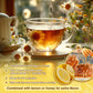 Campuran Teh Chamomile Alami Infus Herbal 40 Kantong Teh