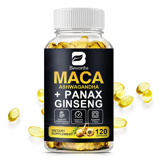 Maca at Ashwagandha Root Capsules