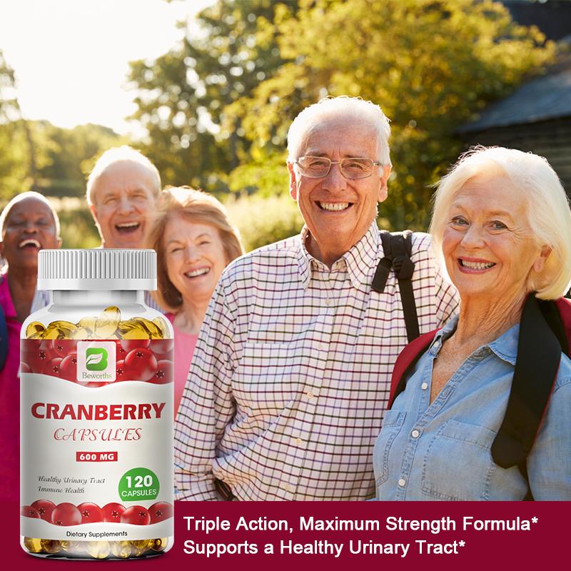 Cranberry Capsules with Rich Vitamin C