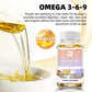Flaxseed Oil Capsules Omega Supplement
