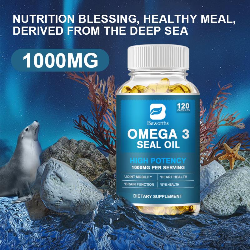 Omega 3 Seal Oil Capsules with EPA, DPA & DHA