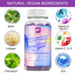 BEWORTHS Biotin Gummies 12000mcg with Biotin, Collagen, Keratin, Chlorophyll, Zinc and Vitamin A, B6, B12, C, D, E Complex
