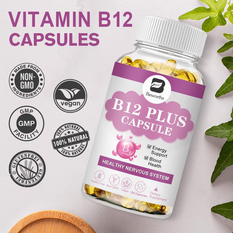 Vitamin B12 Plus Capsules with Vitamin B6 B12