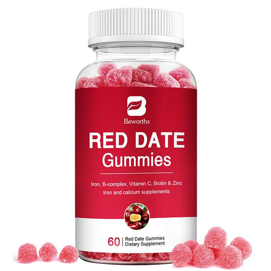 Red Date Gummies with Vitamin C and Zinc & B Complex