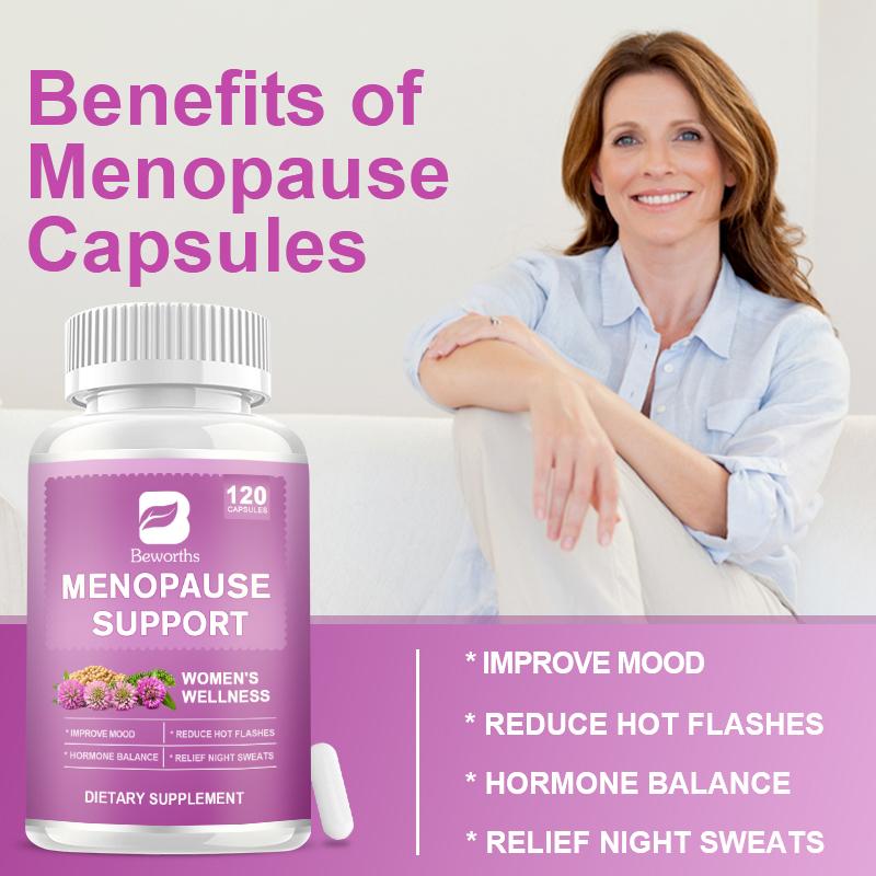 BEWORTHS Menopause Support Capsules Multibenefit - 120pcs