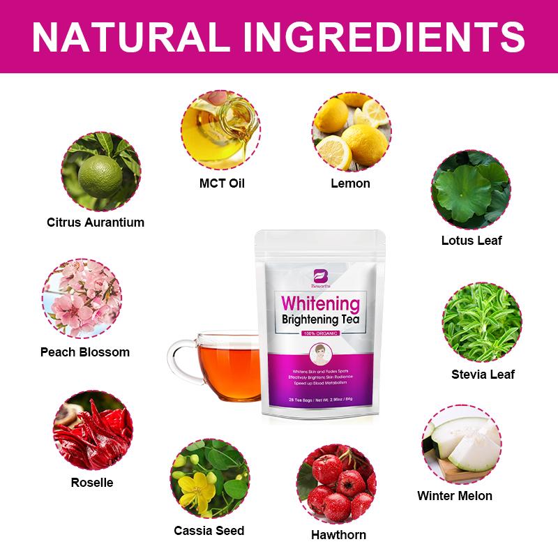 Natural Whitening Brightening Tea