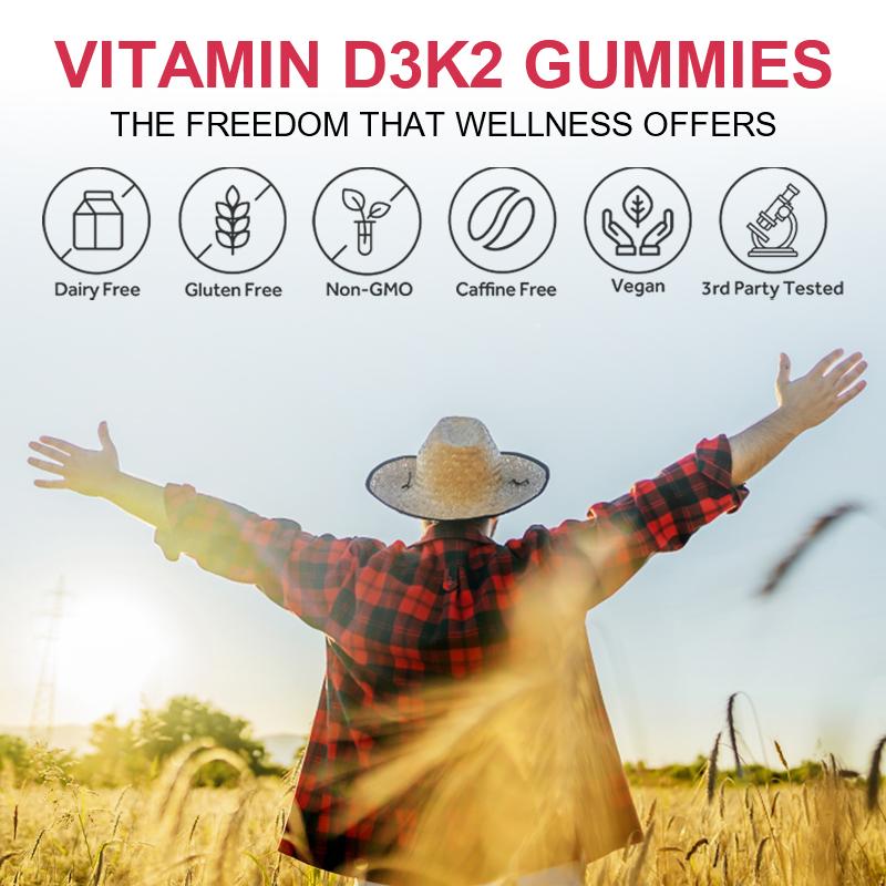 Permen Jeli Vitamin D3 &amp; K2 Alami