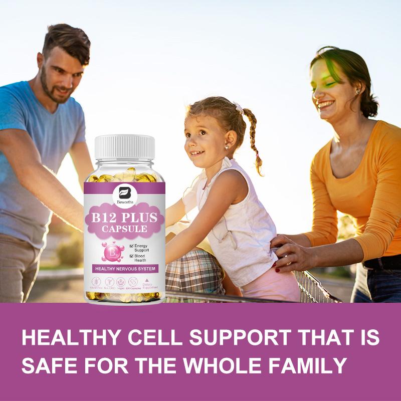 Vitamin B12 Plus Capsules with Vitamin B6 B12