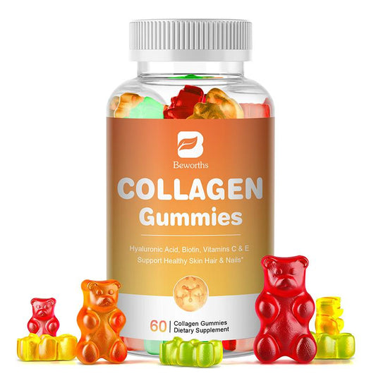 BEWORTHS Collagen Gummies Vitamins C & E Dietary Supplement