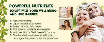 Soursop Graviola Liquid Drop,With Balckseed oil, for Cell Support & Regeneration, Immune Boost, Relax, Liver and Sleep, Guanabana Drop 2 Fl Oz
