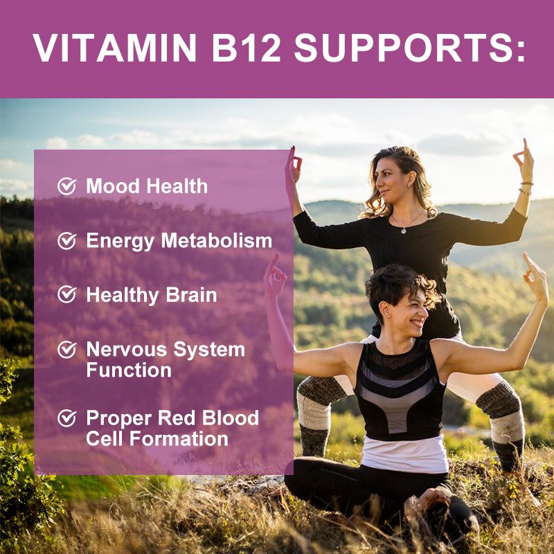 Vitamin B12 Plus Capsules with Vitamin B6 B12