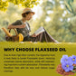 Flaxseed Oil Capsules Omega Supplement