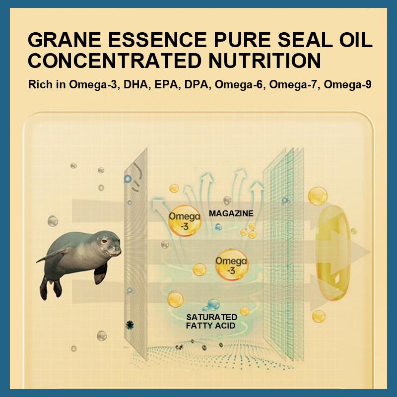 Omega 3 Seal Oil Capsules with EPA, DPA & DHA