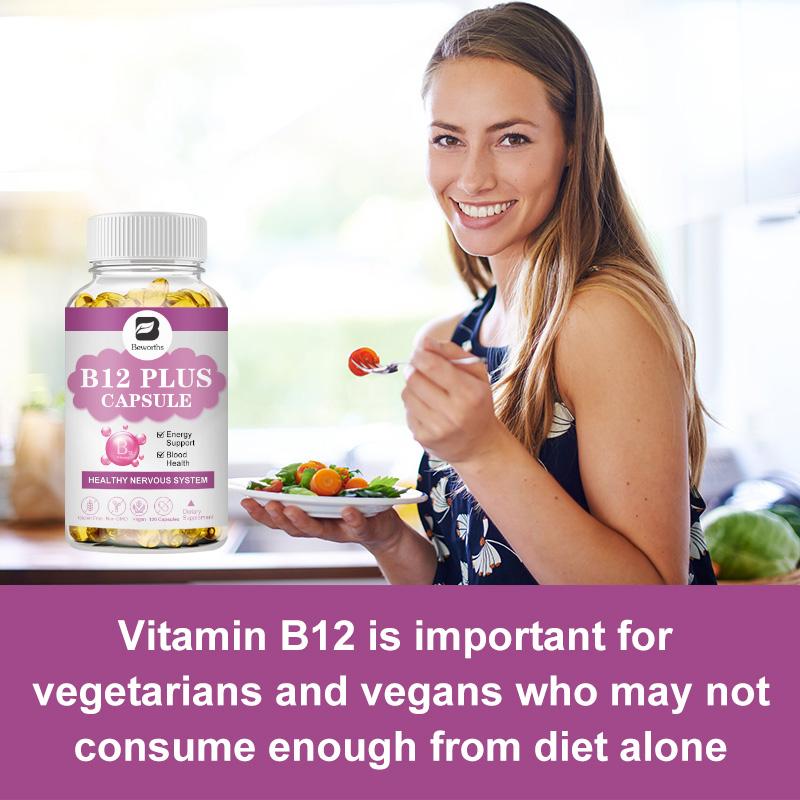 Vitamin B12 Plus Capsules with Vitamin B6 B12