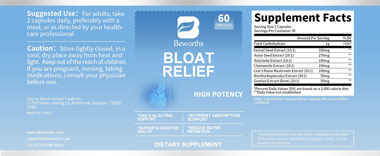Bloating Relief Capsules